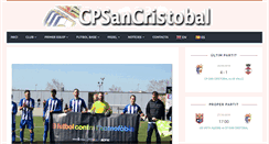 Desktop Screenshot of cpsancristobal.com